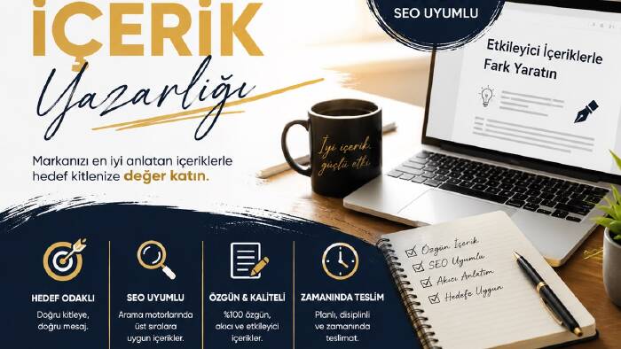 SEO uyumlu İçerikler yazarım