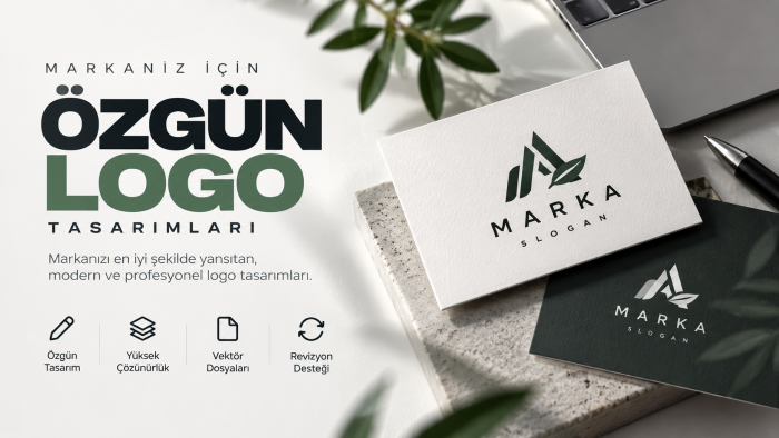markanız için özgün ve modern logolar tasarlarım