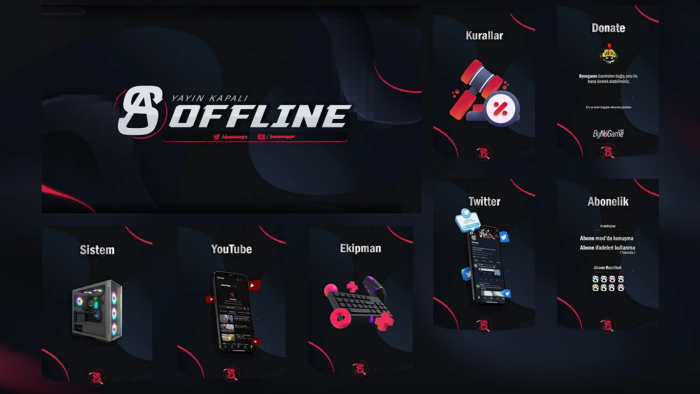 yayının için bir overlay hazırlayabilirim