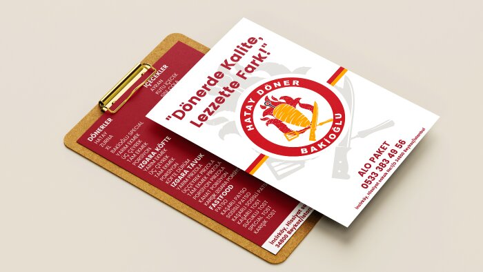  profesyonel menü ve broşür tasarımı hazırlayabilirim