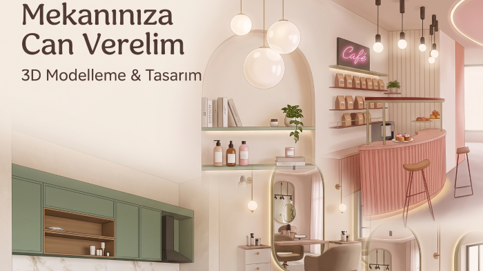 SketchUp ve AutoCAD ile 3D tasarım yaparım