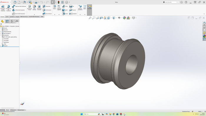solidWorks’te hızlı ve kesin çözümler sunarım