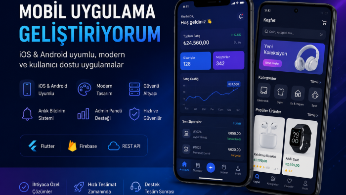 size özel mobil uygulama yaparım