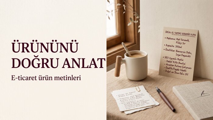e-ticaret ürünleriniz için özgün açıklamalar yazarım