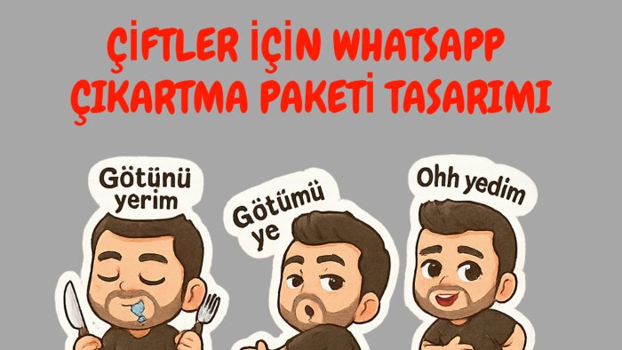 whatsapp vb için kişiye özel çıkartma paketi oluştururum