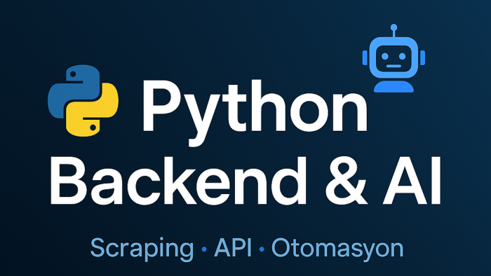 sizin için python yazılımları yapabilirim