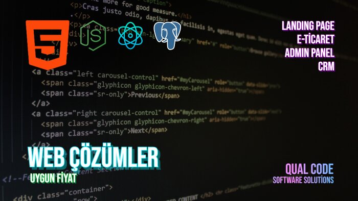 markanıza uygun web siteleri geliştiriyorum