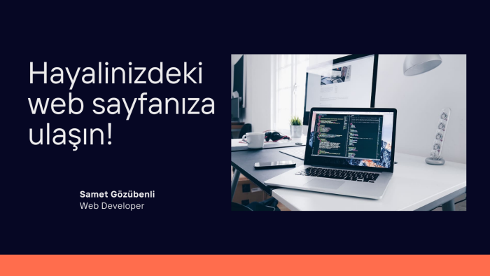 size uygun web sitenizi oluştururum