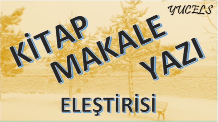 kitap, makale, her türlü yazıya inceleme yazabilirim