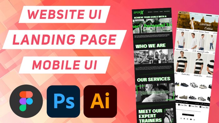 profesyonel mobil ve web arayüz tasarımı yapabilirim