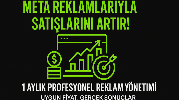 Meta reklamlarınızla satışlarınızı katlarım