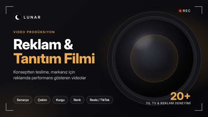 markanız için profesyonel reklam ve tanıtım filmi çekerim