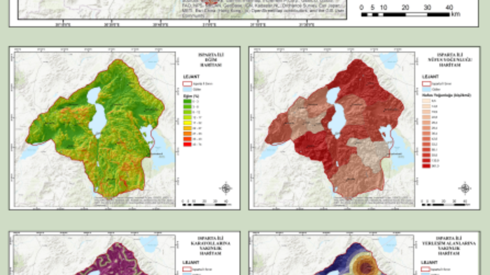 arcgis ile analizler yaparım