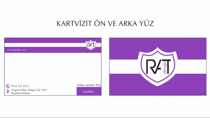 sınırsız revizyonlu kurumsal kimlik tasarımınızı yapabilirim