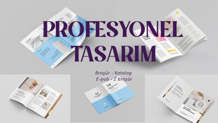 markanızın ürün kataloğunu profesyonel olarak hazırlarım
