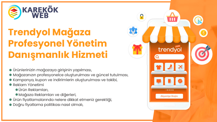 trendyol mağazanızı profesyonelce yönetebilirim