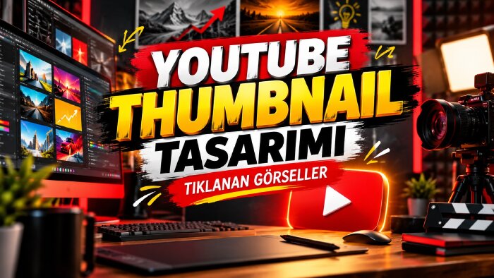 YouTube thumbnail tasarımı yaparım