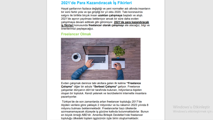 profesyonel, özgün ve SEO uyumlu Türkçe içerik yazabilirim