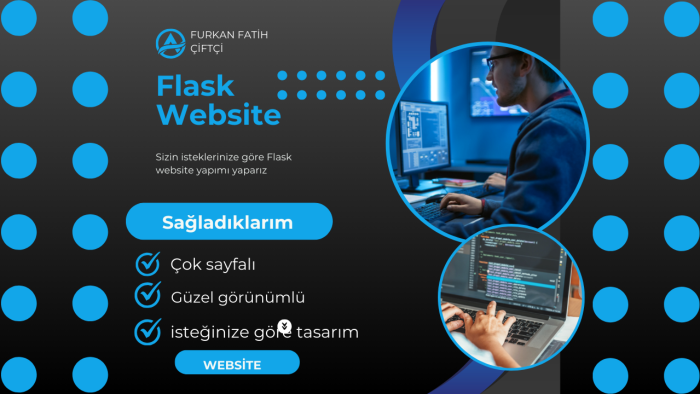 flask ile websitenizi yaparım