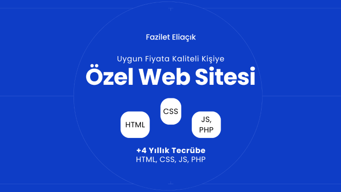 web sitenizi en hızlı şekilde yaparım