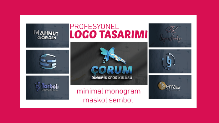 sizin için profesyonel logo tasarlayabilirim