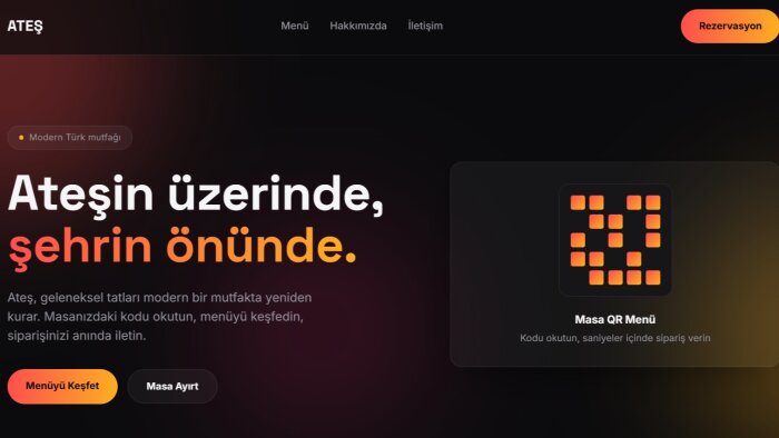 modern ve hızlı web siteleri geliştiriyorum