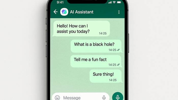  whatsapp ai bot geliştiririm