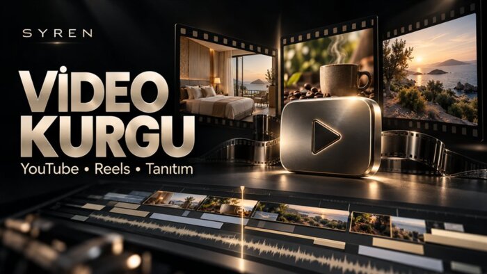 YouTube, Reels ve tanıtım videolarınızı düzenlerim