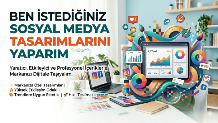 istediğiniz tasarımları size en uygun şekilde yapabilirim