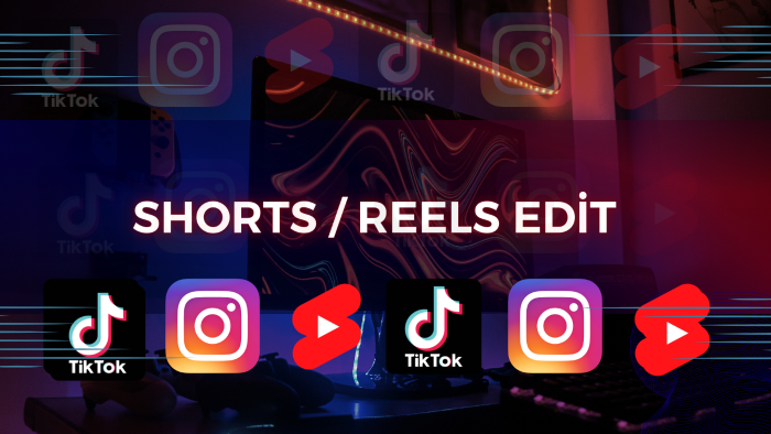 profesyonel olarak dikkat çekici shorts videoları kurgularım
