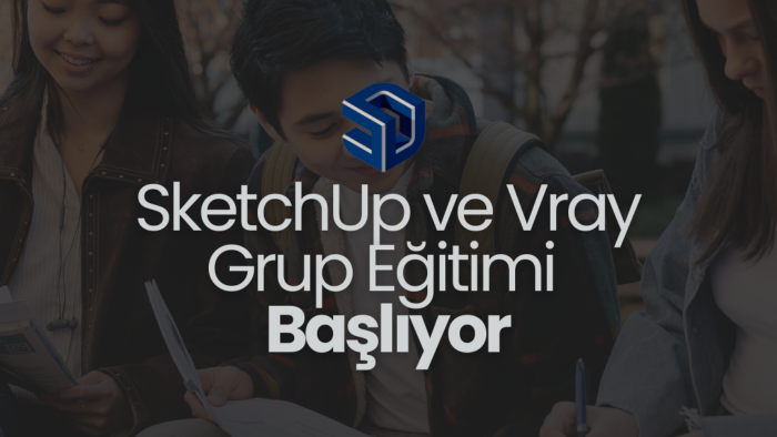 profesyonel düzeyde SketchUp ve Vray eğitimleri verebilirim