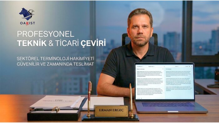 teknik ve ticari metinlerinizi uzmanlıkla çeviririm