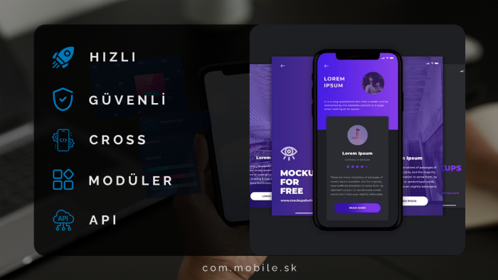 isteğinize ve hedef kitlenize uygun mobil uygulama yaparım