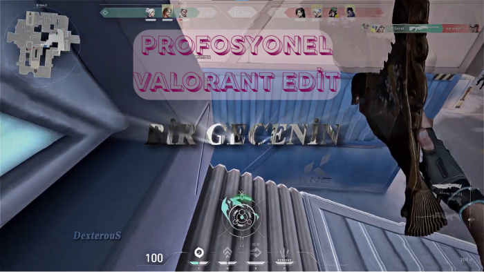valorant kliplerinize profosyonel edit yapabilirim