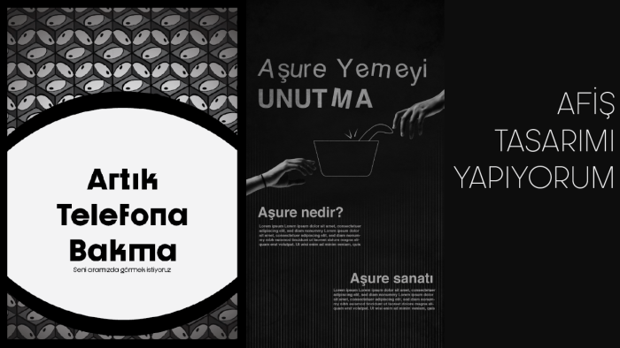sizin için afiş tasarımı yapabilirim