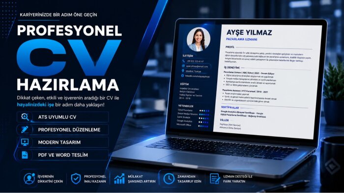 profesyonel cv hazırlarım