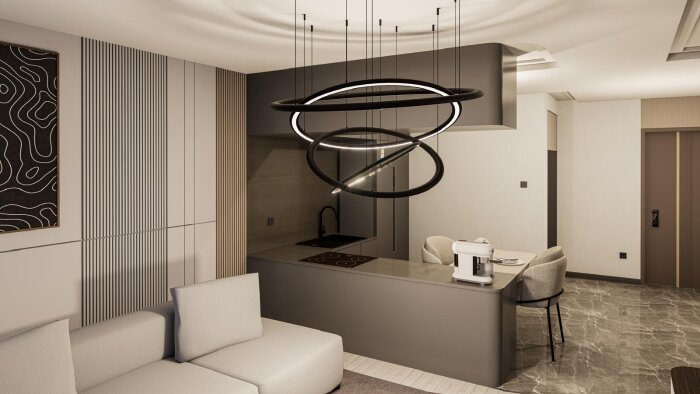 3D Gerçekçi iç mekan renderlar ve tasarımları yaparım