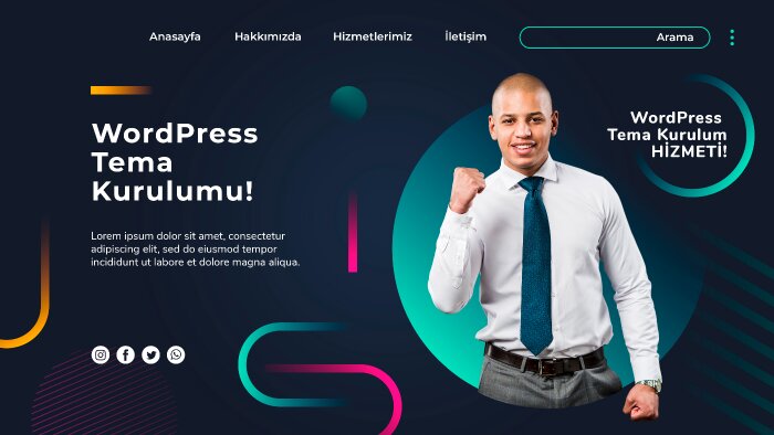 sizin için wordpress temalarınızın kurulumunu yapabilirim