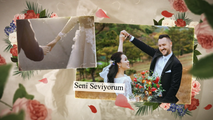 düğün ve özel fotoğraflarınızdan slayt video hazırlarım