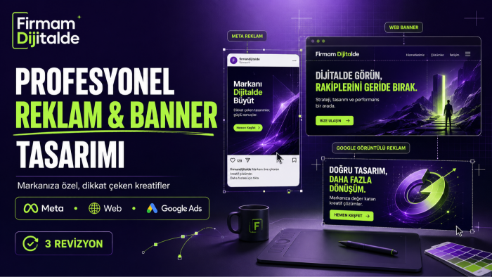 reklam ve banner tasarımları hazırlarım