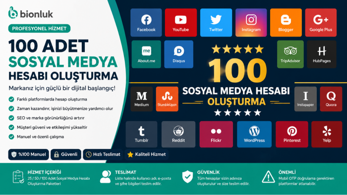 markanız için profesyonel sosyal medya hesapları açabilirim