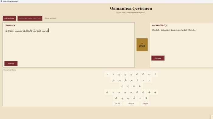 Osmanlı belgelerini türü fark etmeksizin çeviririm
