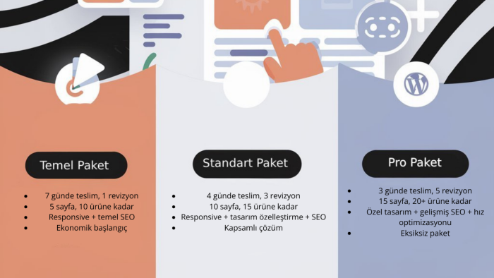 WordPress uzmanıyım anahtar teslim site kuruyorum