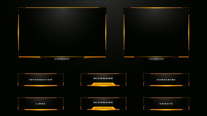 sizin için twitch panel tasarımı yapabilirim