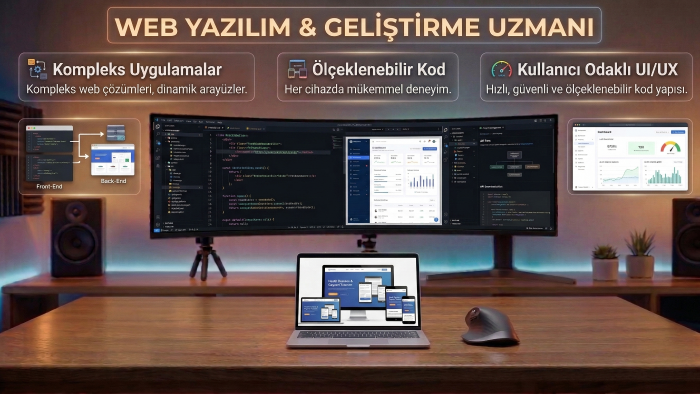 profesyonel şekilde her türlü web sitesini yapabilirim