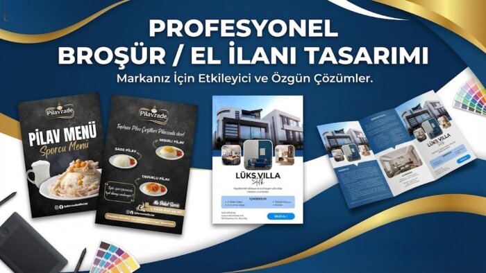 firmanız için aradığınız broşürü tasarlarım