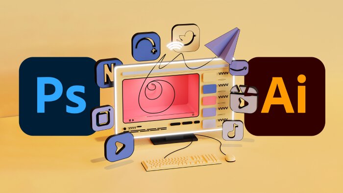  photoshop ve illustratör işlerinizi yapabilirim