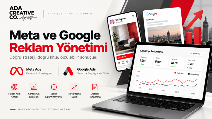 Meta ve Google reklamlarınızı yönetebilirim