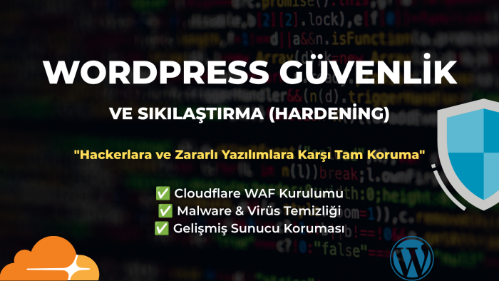 Wordpress güvenlik ve sıkılaştırma hizmeti veriyorum