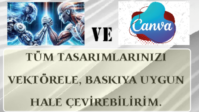 canva, yapay zeka, tüm tasarımlarınızı baskıya uygun yaparım